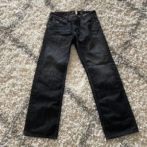 Guess men’s black jeans 30 waist 30 inseam